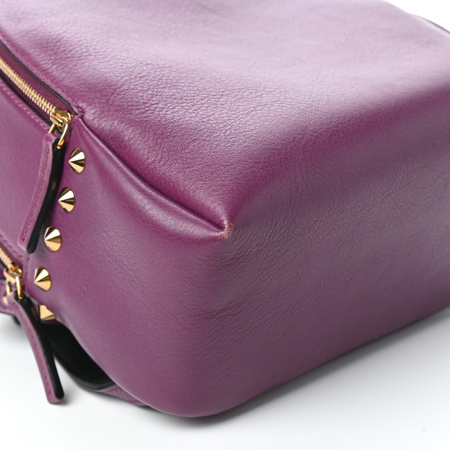 Calfskin Mini Duchess Polke Studs Backpack Mystic Purple