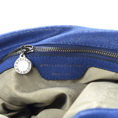 Stella McCartney Shaggy Deer Falabella Fold Over Tote Blue 8 of 9