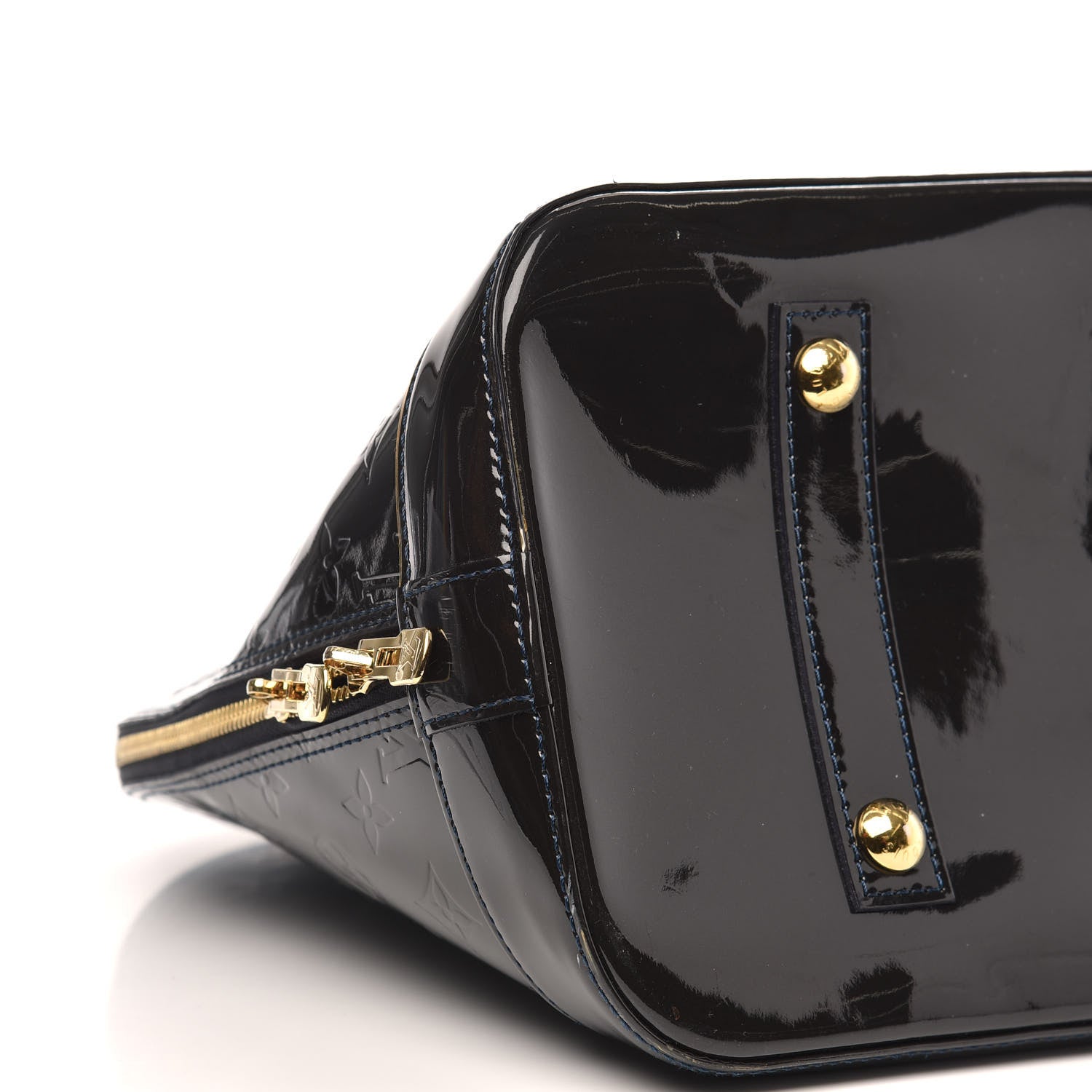 Louis Vuitton Vernis Alma GM Blue Infini 9 of 11