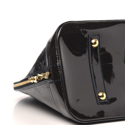 Louis Vuitton Vernis Alma GM Blue Infini 9 of 11