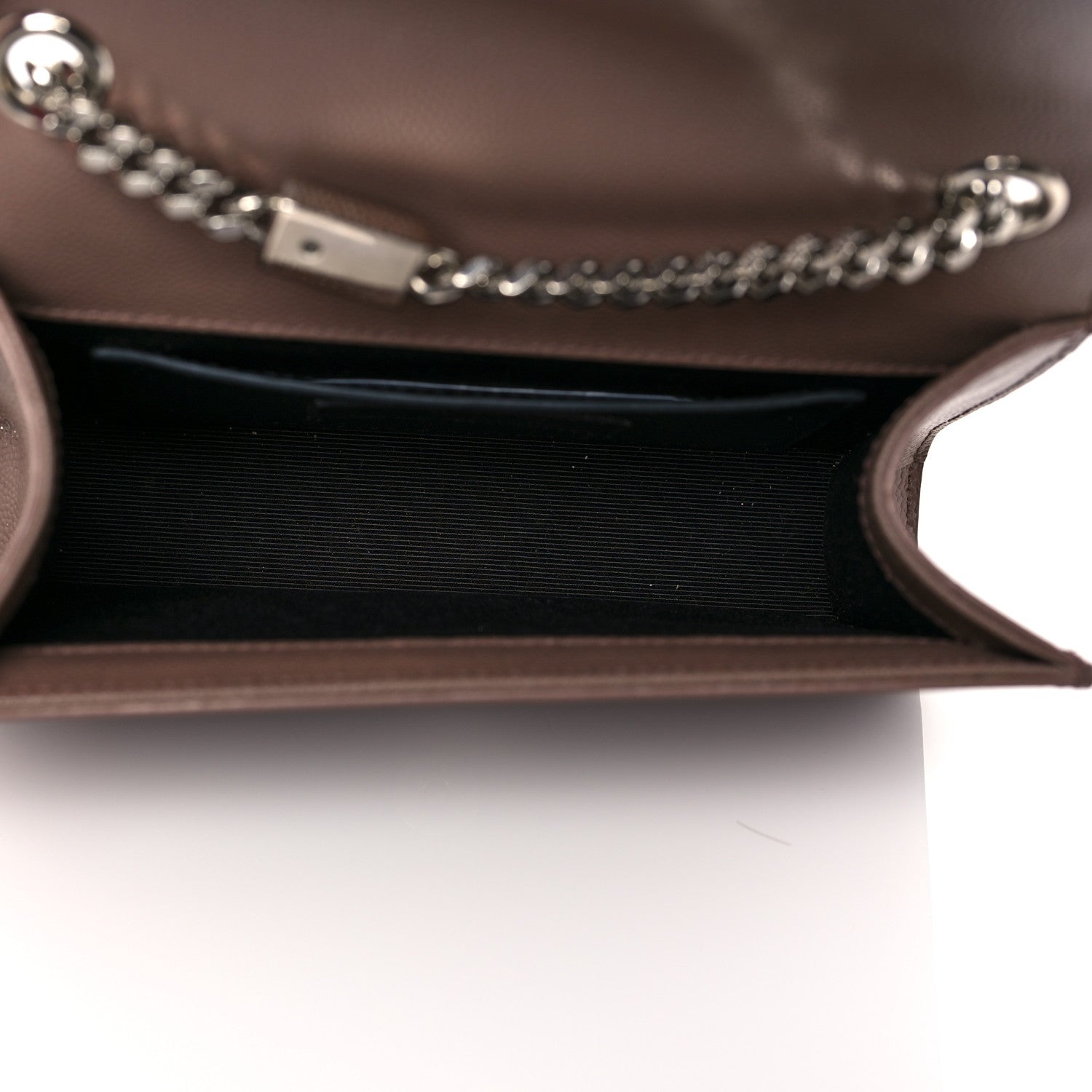 Saint Laurent Grain De Poudre Small Monogram Kate Satchel Fard 5 of 10
