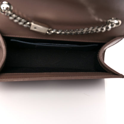 Saint Laurent Grain De Poudre Small Monogram Kate Satchel Fard 5 of 10