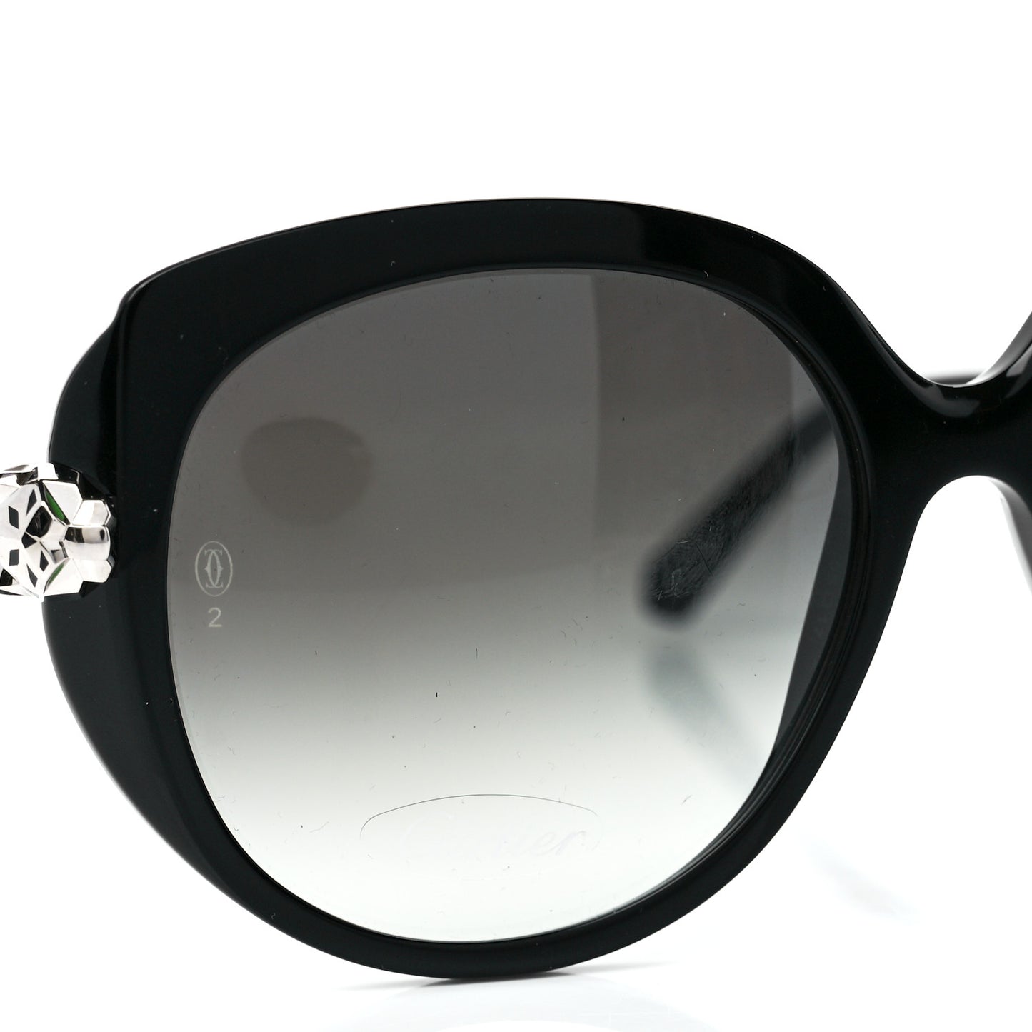 Panthere Wild De Cartier Sunglasses Black