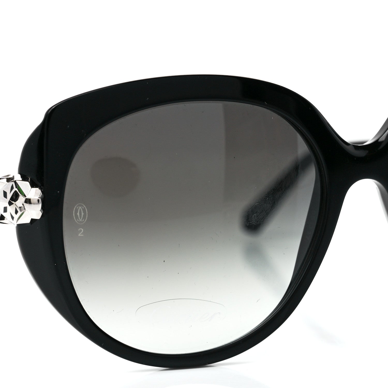 Cartier Panthere Wild De Cartier Sunglasses Black 7 of 8