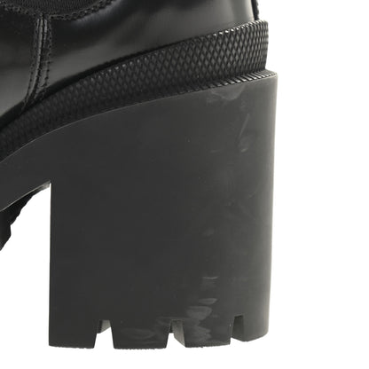 Gucci Calfskin Crystal GG Trip Chelsea Ankle Boots 36.5 Black 12 of 14