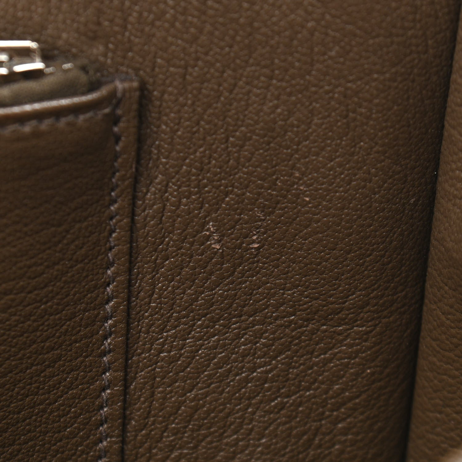 Hermes Taurillon Clemence Steve Caporal Messenger Cacao 10 of 14