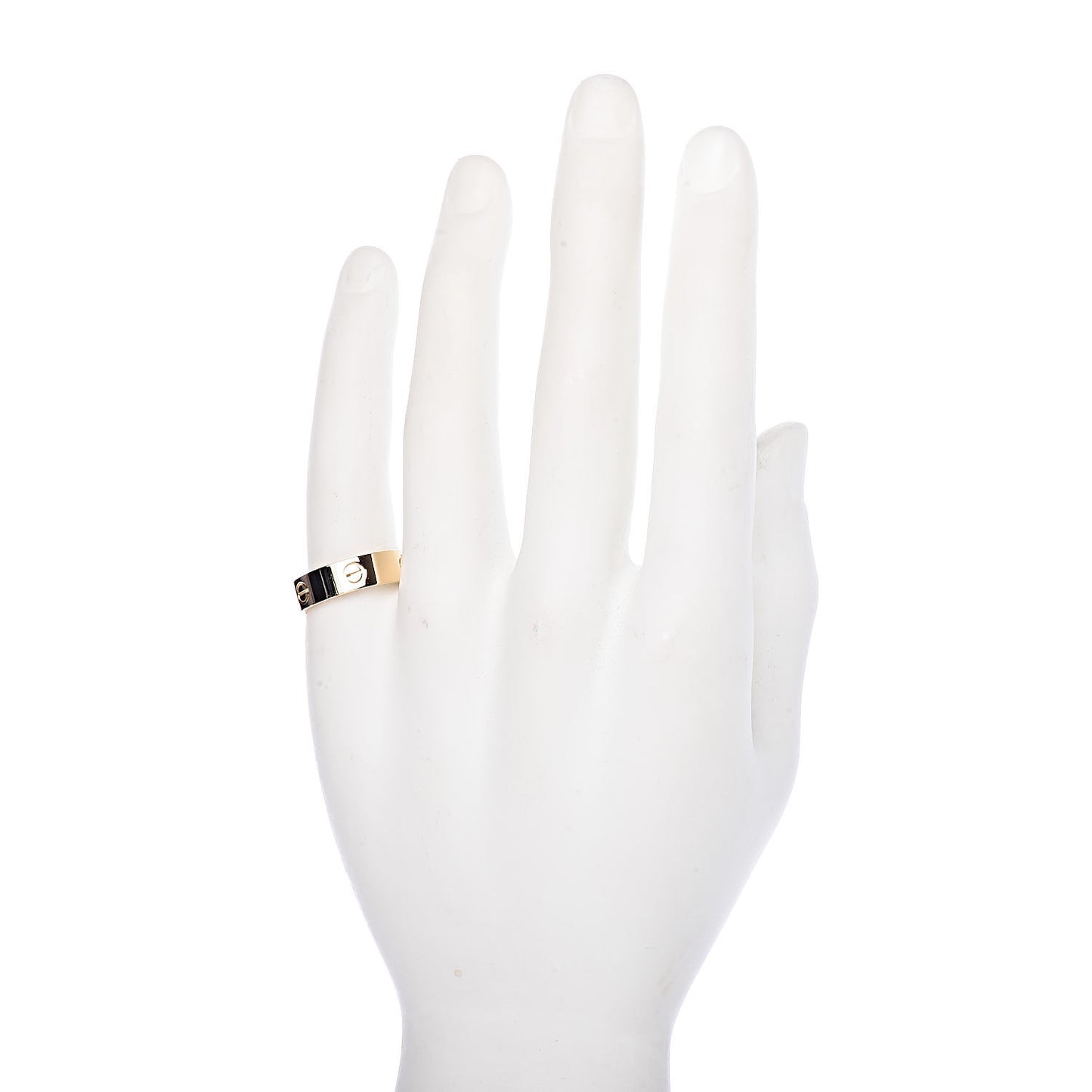 18K Yellow Gold 5.5mm LOVE Ring 61 9.5