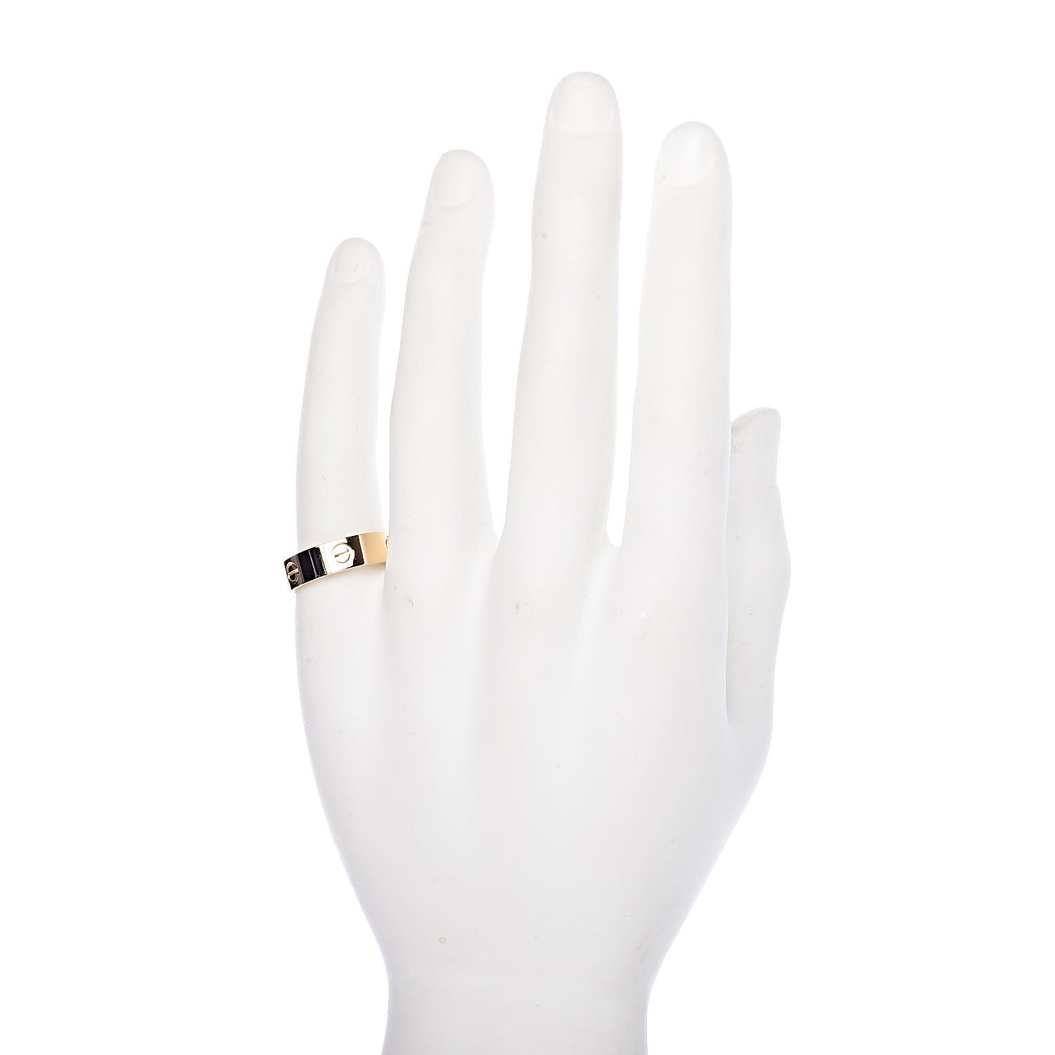Cartier 18K Yellow Gold 5.5mm LOVE Ring 61 9.5 2 of 5