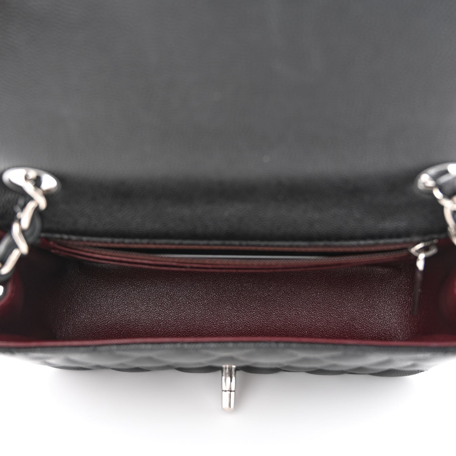 Chanel Caviar Quilted Mini Rectangular Flap Black 5 of 11