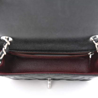Chanel Caviar Quilted Mini Rectangular Flap Black 5 of 11