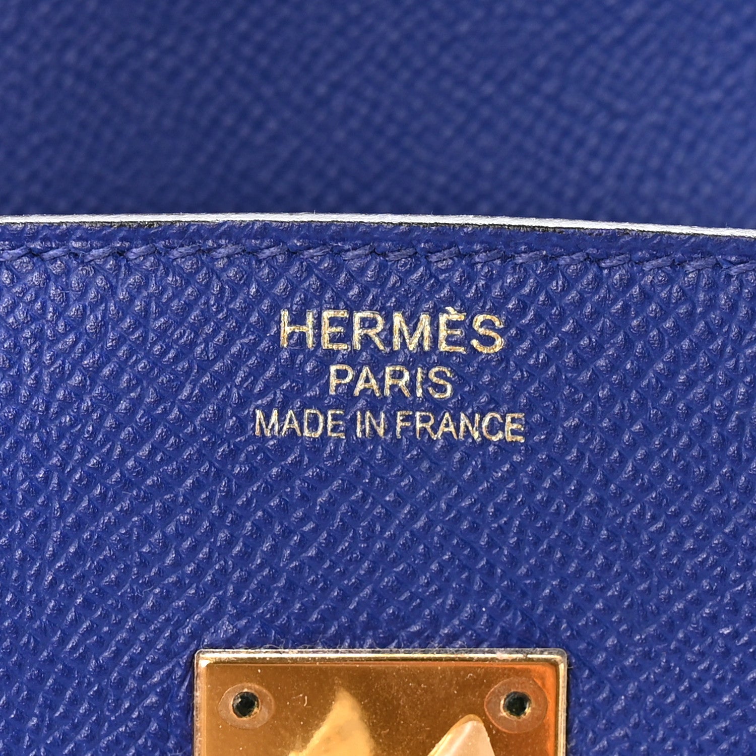 Hermes Epsom Birkin 35 Bleu Electrique 6 of 10