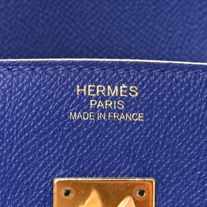 Hermes Epsom Birkin 35 Bleu Electrique 6 of 10