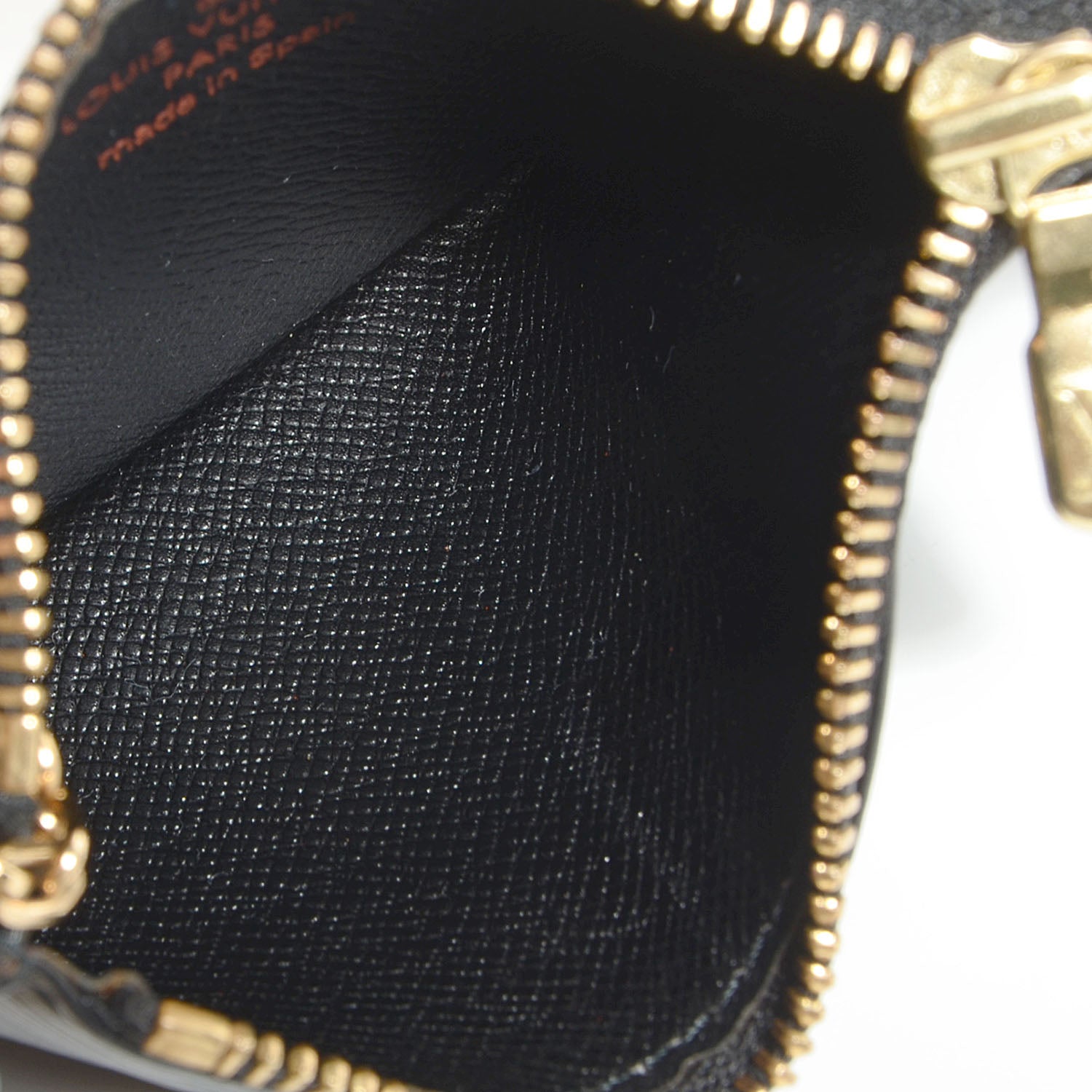 Louis Vuitton Epi Key Pouch Black 5 of 8