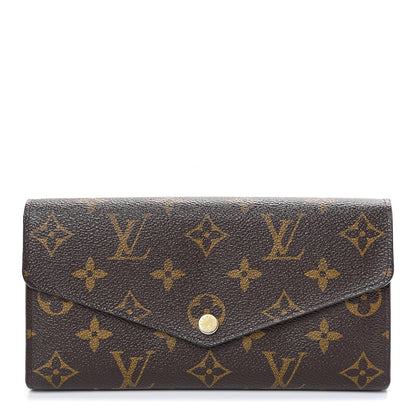 Louis Vuitton Monogram Sarah Wallet NM 1 of 9