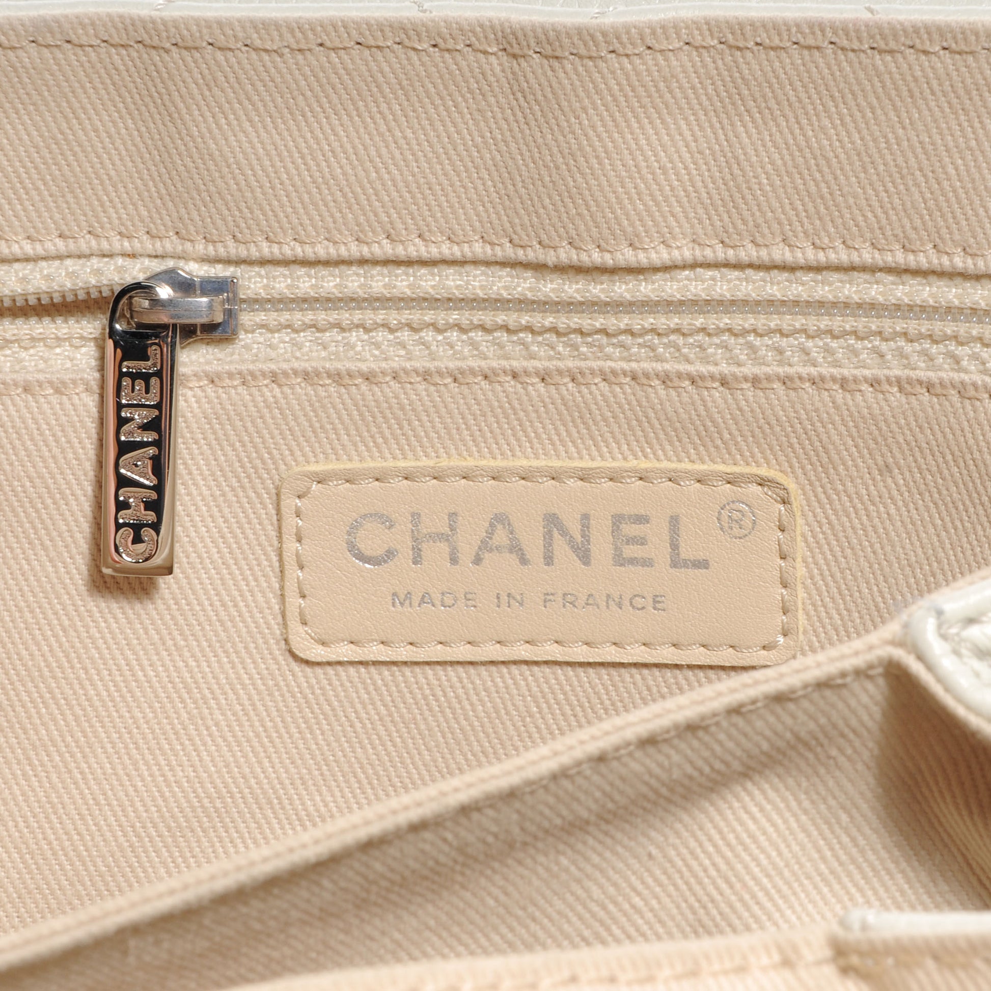 Chanel Caviar Quilted Timeless Accordion Flap White 6 of 7