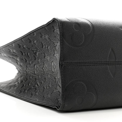 Louis Vuitton Empreinte Monogram Giant Onthego MM Black 8 of 10