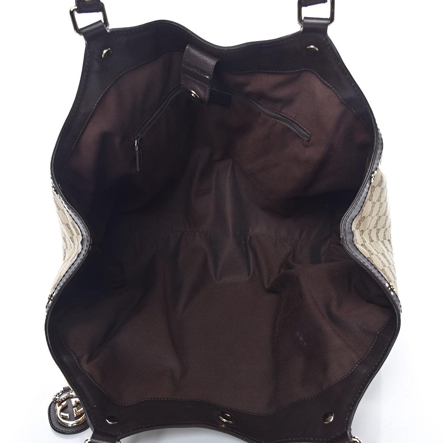 Monogram Large Sukey Tote Dark Brown