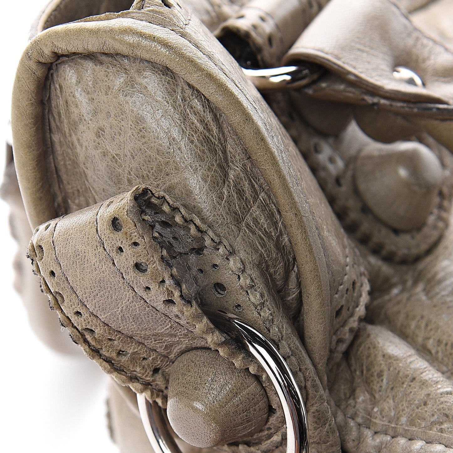 Agneau Giant Brogues Hardware City Praline