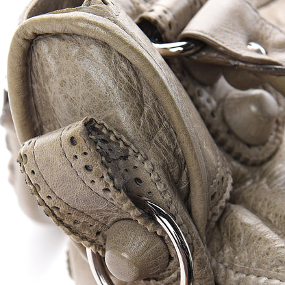 Balenciaga Agneau Giant Brogues Hardware City Praline 7 of 9