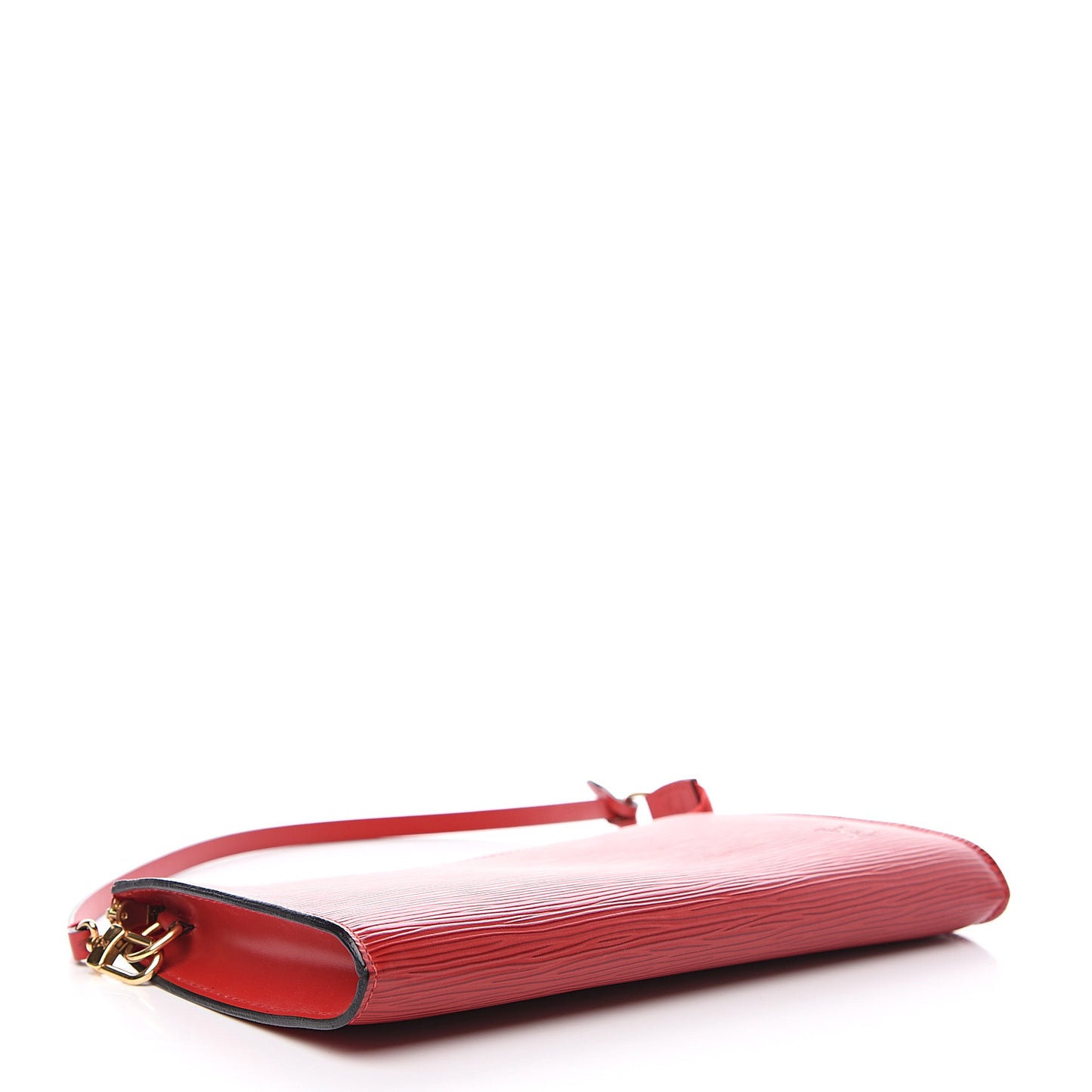 Epi Pochette Accessories 24 Castillan Red