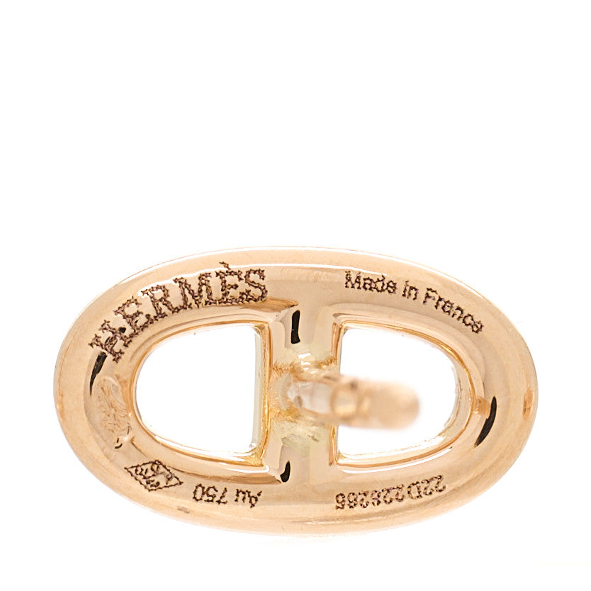 Hermes 18K Rose Gold TPM Farandole Stud Earrings 3 of 4