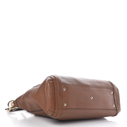 Gucci Cellarius Calfskin Large Bella Top Handle Bag Cuir 4 of 10