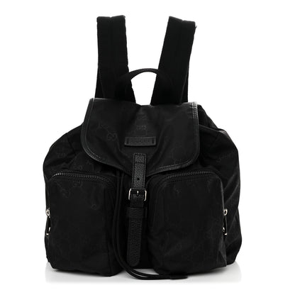 Gucci Nylon Monogram Medium Light Single Buckle Backpack 1 of 10
