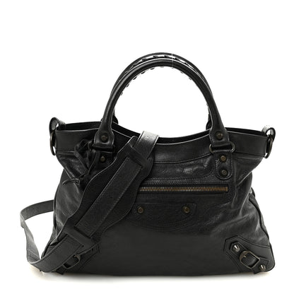 Balenciaga Agneau Classic Hardware Town Black 1 of 10