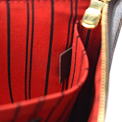 Louis Vuitton Damier Ebene Neverfull MM GM Pochette 6 of 7