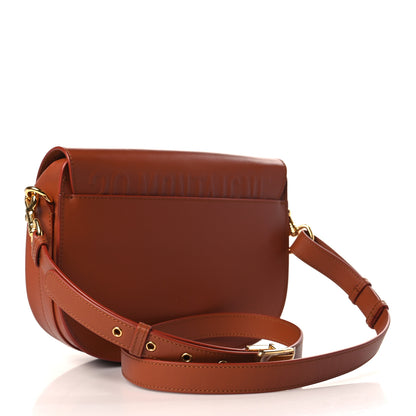 Christian Dior Box Calfskin Medium Bobby Flap Dark Tan 3 of 9