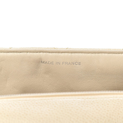 Chanel Caviar Quilted Small Single Flap Light Beige 8 of 21
