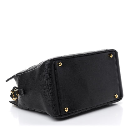 Chanel Caviar Quilted Petit Timeless Tote PTT Black 4 of 10