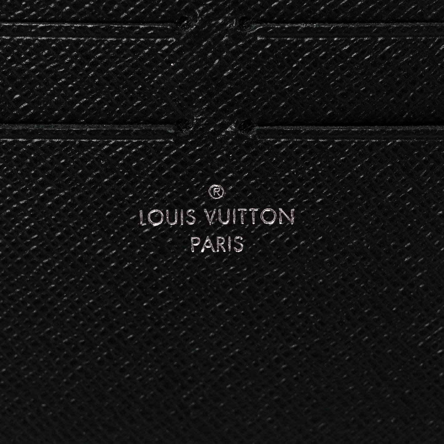 Calfskin Felicie Chain Wallet Card Holder Insert Black