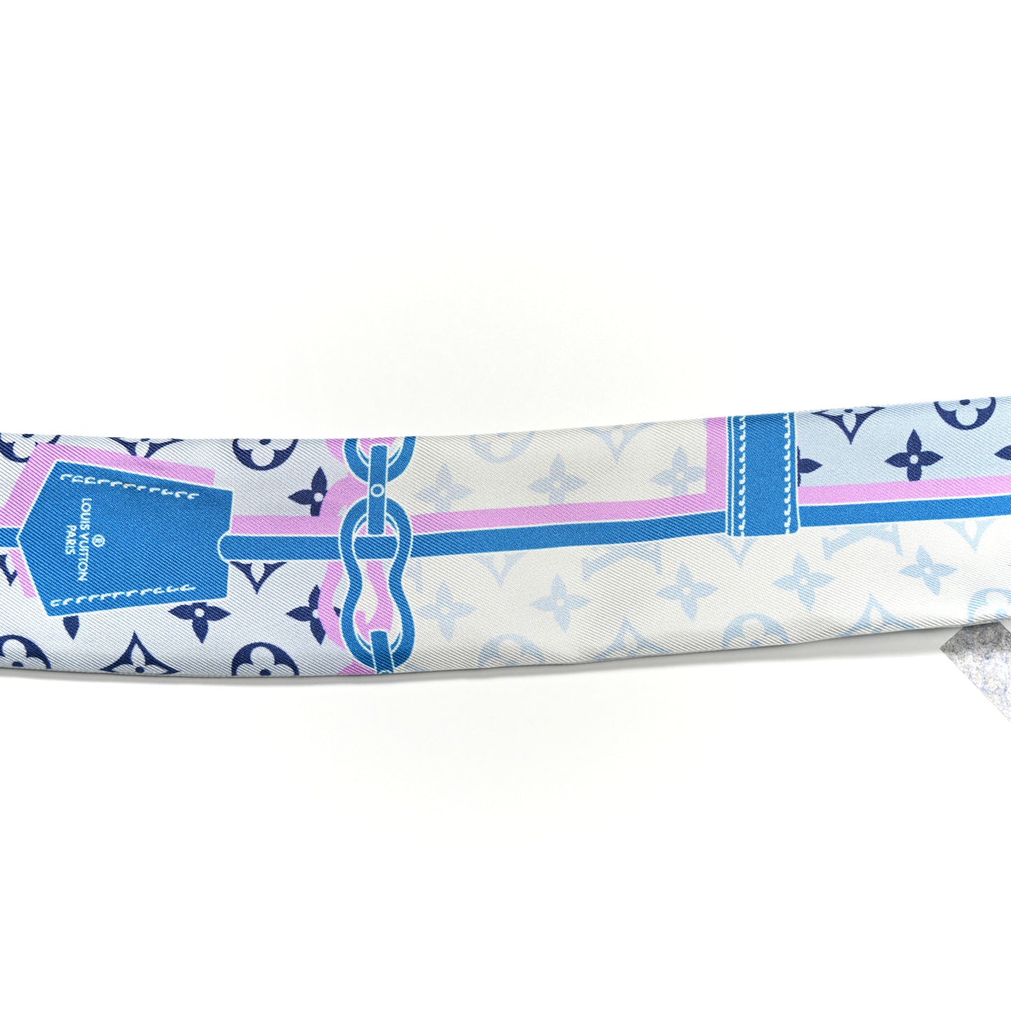 Silk Monogram Rising Confidential BB Bandeau Denim