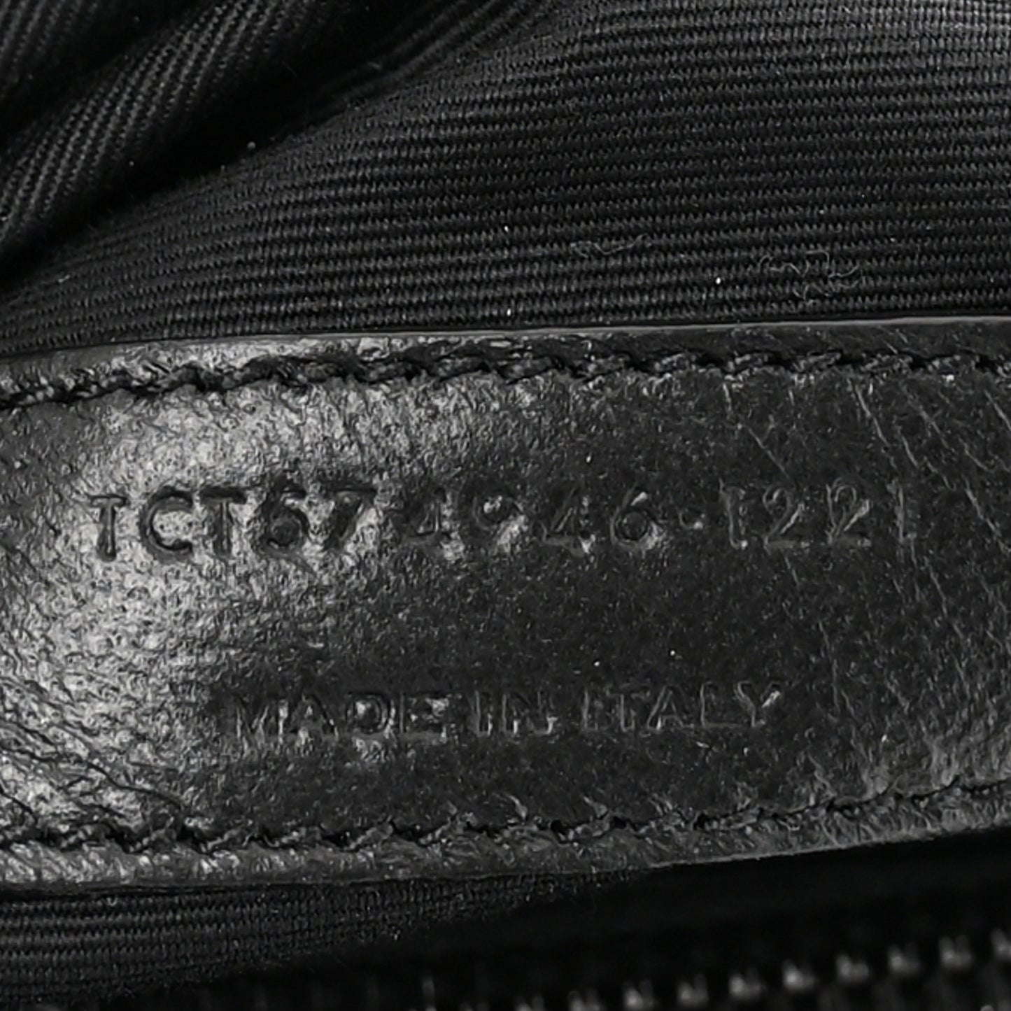 Calfskin Y Quilted Monogram Monochrome Medium Loulou Chain Satchel Black