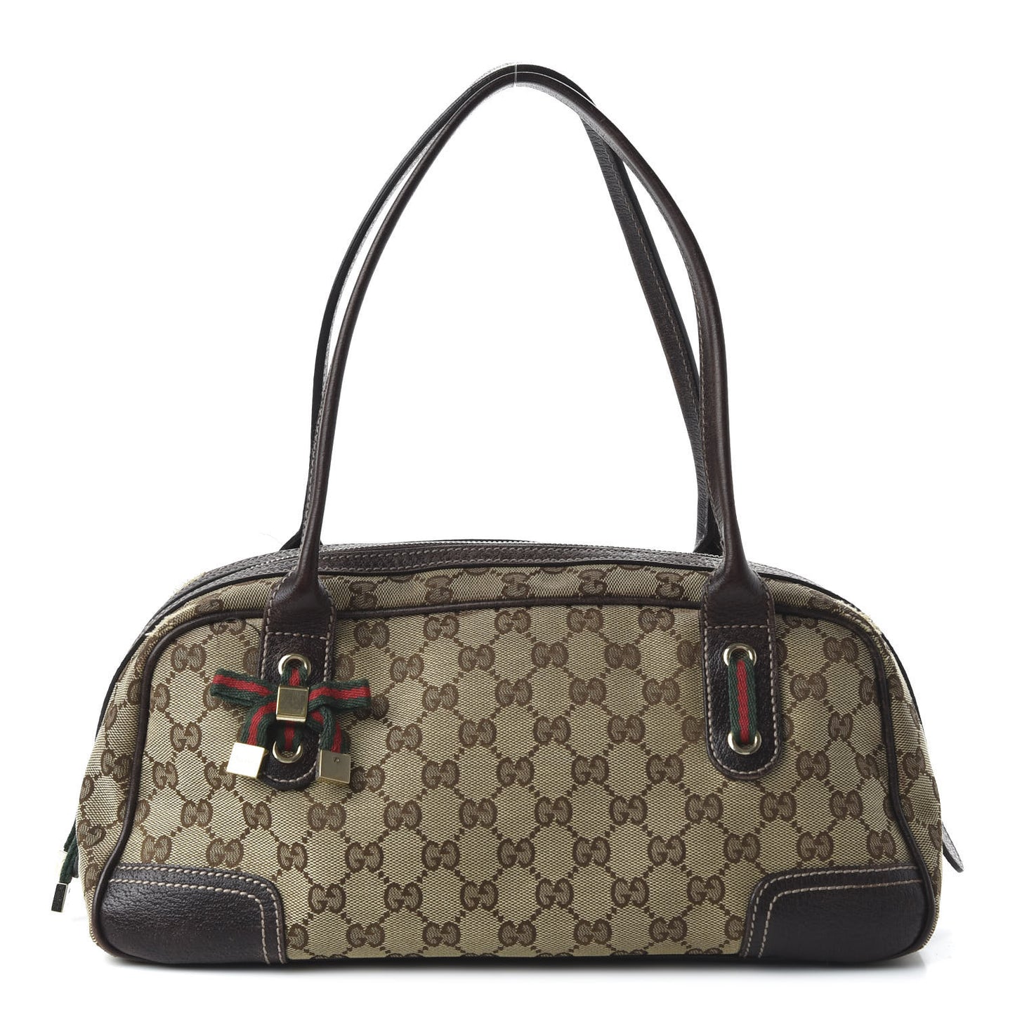Monogram Small Princy Satchel Dark Brown