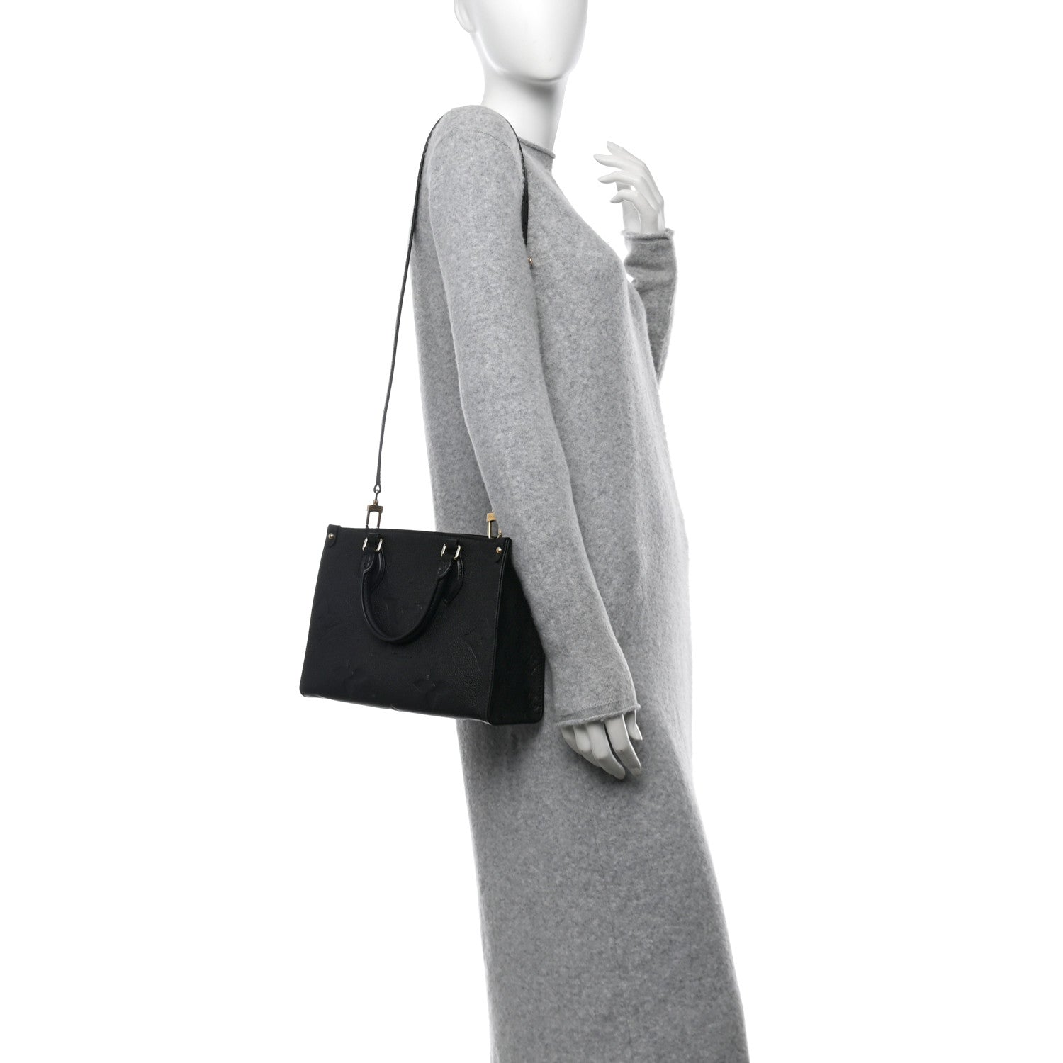 Louis Vuitton Empreinte Monogram Giant Onthego PM Black 2 of 9