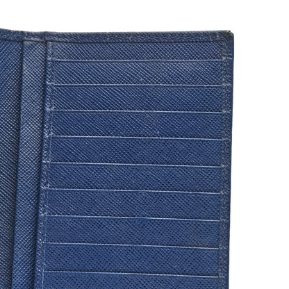 Prada Saffiano Long Wallet Bluette 9 of 13