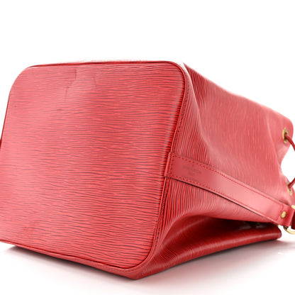 Louis Vuitton Epi Petit Noe Castillan Red 9 of 9