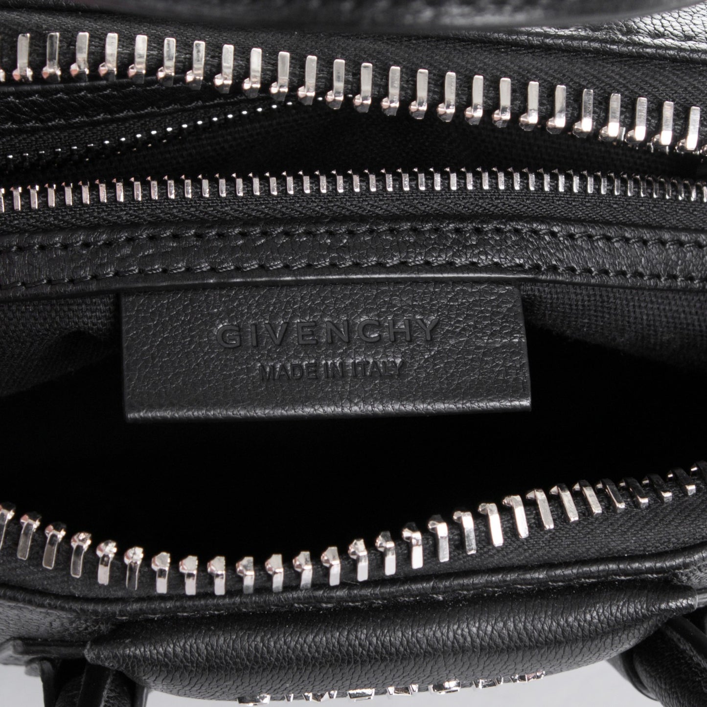 Sugar Goatskin Mini Antigona Black
