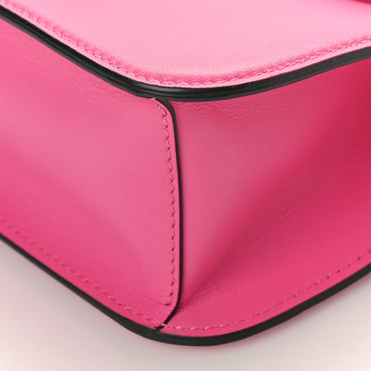 Valentino Garavani Calfskin Vlogo Loco Shoulder Bag Feminine Pink 8 of 8
