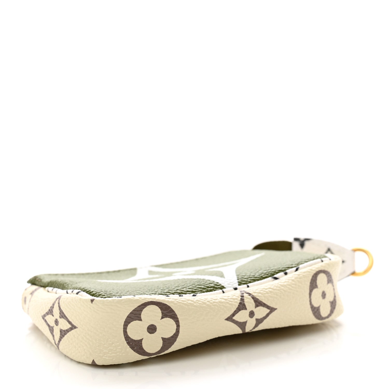 Louis Vuitton Monogram Giant Micro Pochette Accessories Kaki White 4 of 7