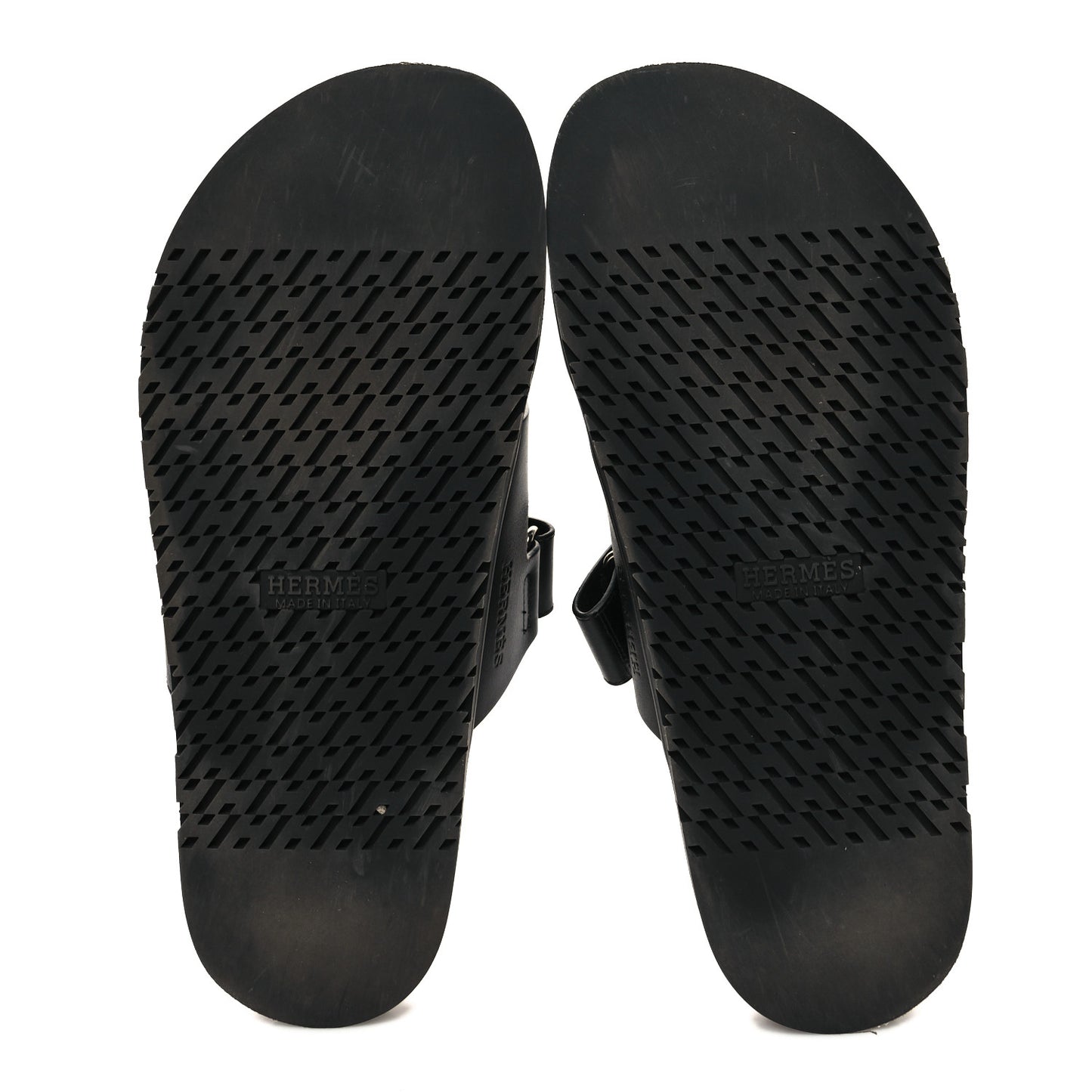 Calfskin Mens Chypre Sandals 43 Black