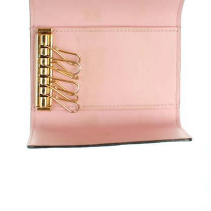 Louis Vuitton Vernis Multicles 6 Key Holder Rose Ballerine 9 of 10
