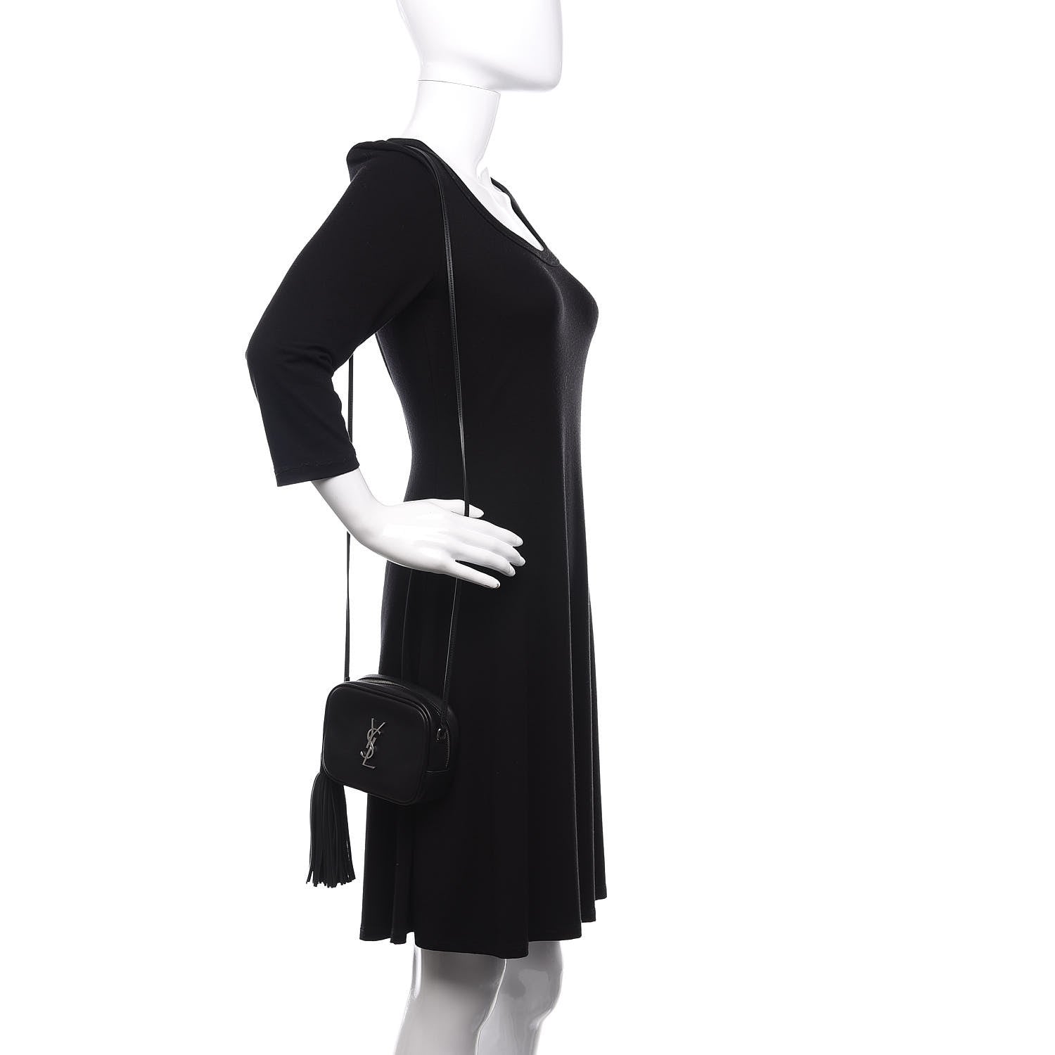 Saint Laurent Nappa Monogram Blogger Bag Black 2 of 9