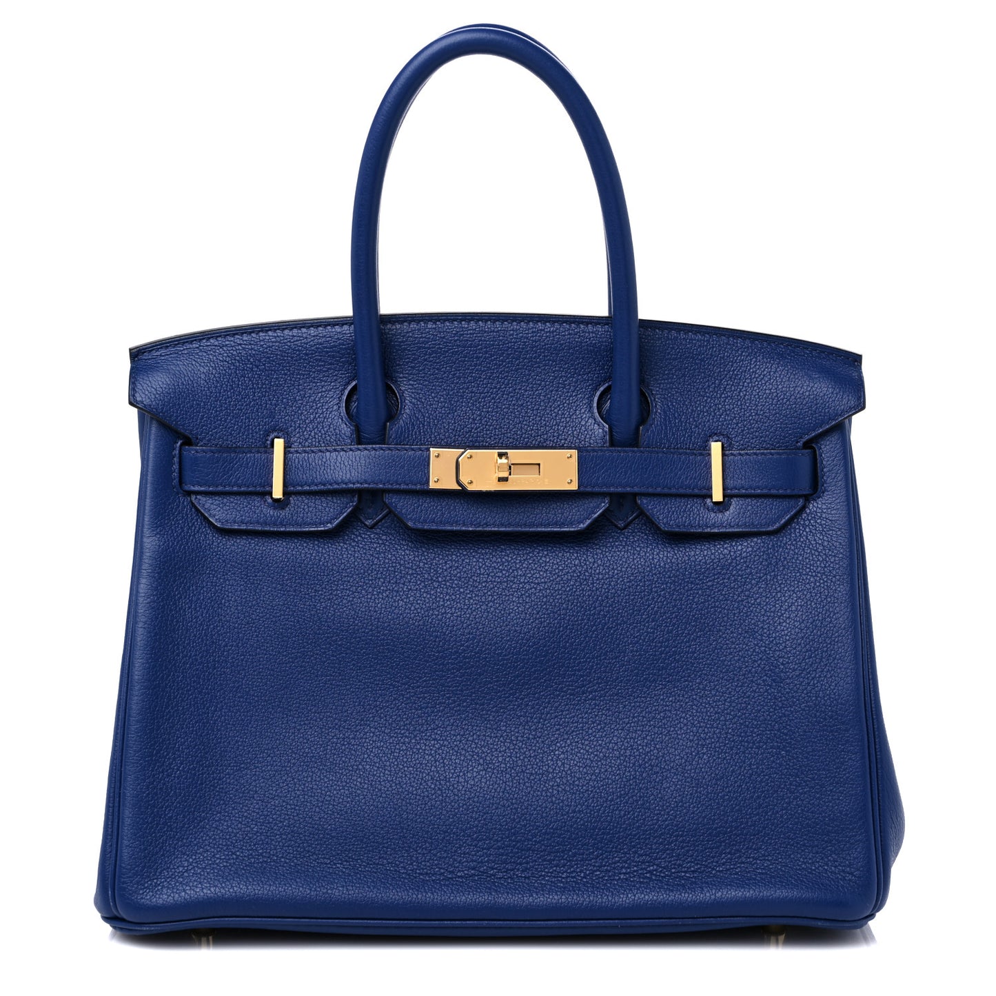 Taurillon Novillo Birkin 30 Bleu Saphir