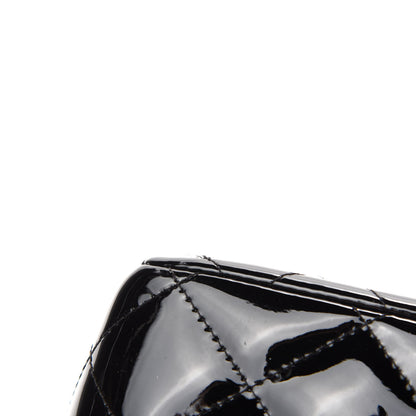 Chanel Patent Quilted Jumbo Double Flap Black 8 of 14