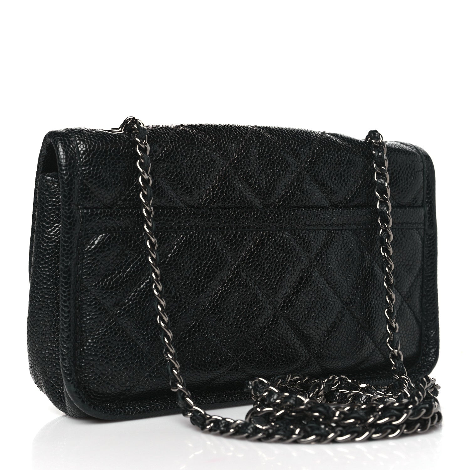 Chanel Caviar Small Natural Beauty Flap Black 3 of 11