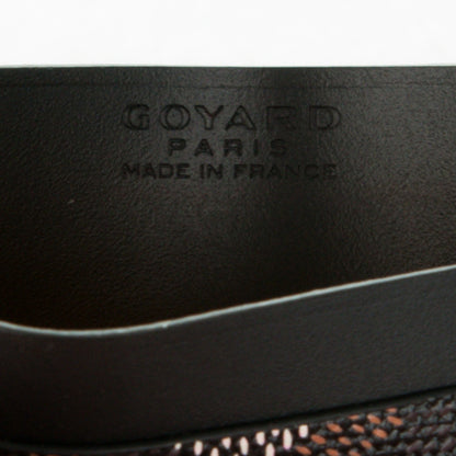 Goyard Goyardine Saint Sulpice Card Holder Black 6 of 7