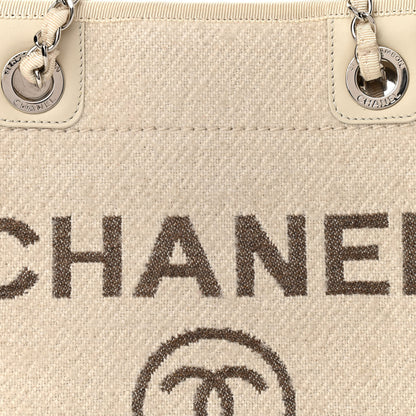 Chanel Mixed Fibers Small Deauville Tote Ecru 8 of 11